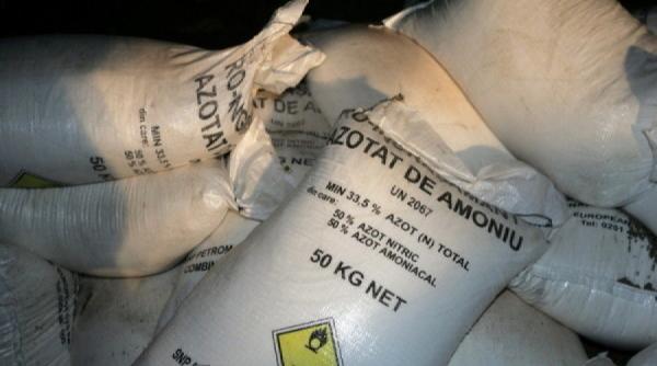 La un pas de dezastru. 35.000 kg de azotat de amoniu, descoperite de polițiștii gălățeni