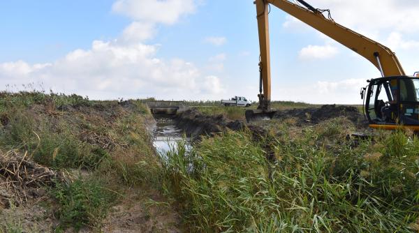 A început procesul de salvare a Lacului Nuntași