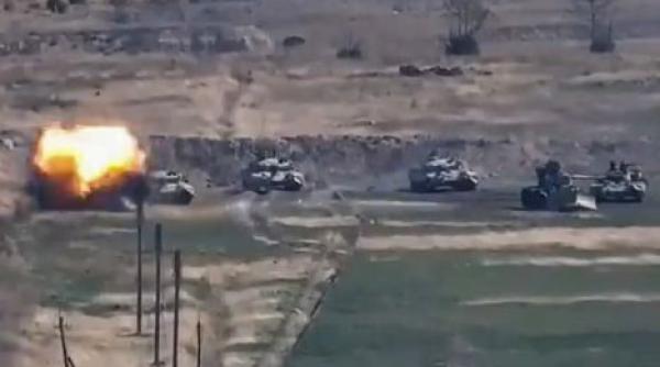 Schimbul de focuri din Nagorno-Karabah, soldat cu 21 de morți