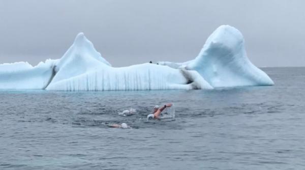 Se pregătește pentru ”ultimul dans”. Paul Georgescu, RECORD mondial în ape înghețate