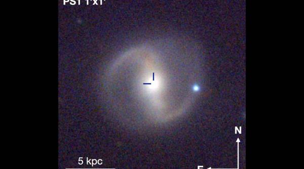 Imagini colosale. O gaură neagră devorează o stea VIDEO