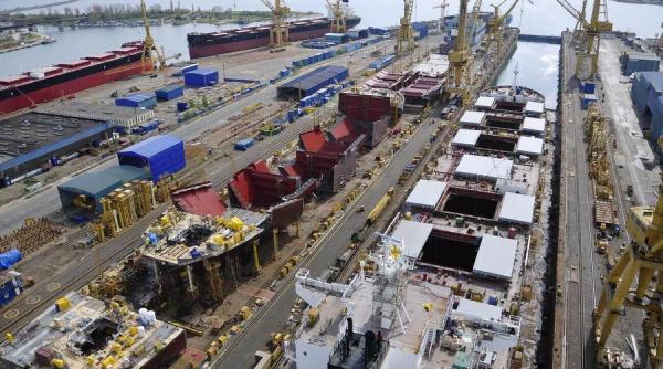 Damen Mangalia a lansat la apă cinci nave