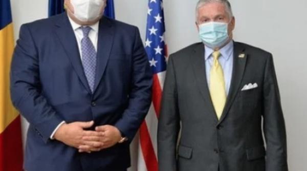 Ambasadorul SUA în România, Adrian Zuckerman,  prânz de lucru la CCIR