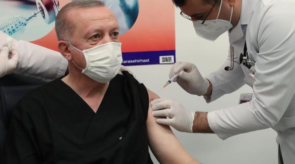 Turcia POATE! SUTE de mii de persoane VACCINATE în două zile