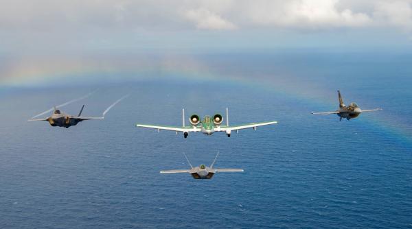 Aviația SUA a ”FĂCUT PRAF” apărarea rusă în Marea Neagră