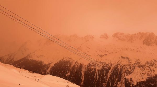 Un al doilea nor de praf saharian ajunge deasupra Europei