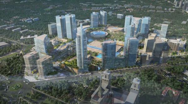 Micul "Manhattan" din Bucuresti, de la Romexpo (Video)