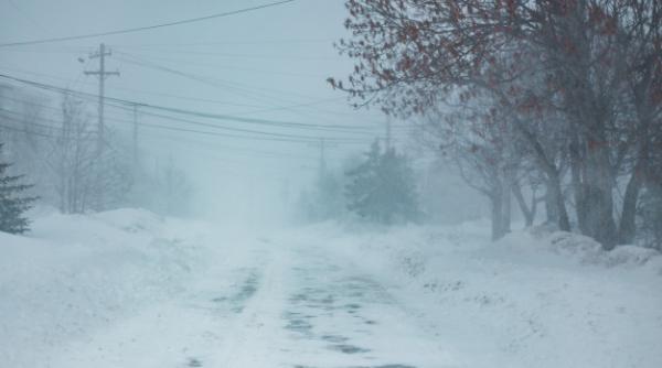 METEO. COD GALBEN de viscol, vânt și ninsori