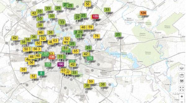 Calitatea aerului în țară. Ce spun detectoarele de poluare