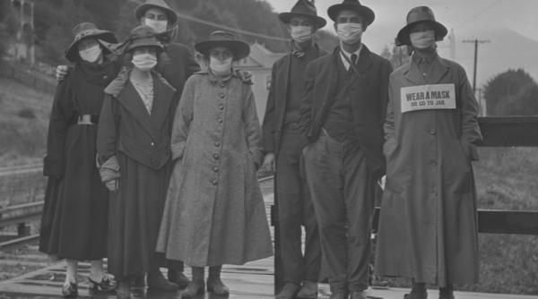 Mișcările anti mască sunt vechi de 100 de ani. Gripa Spaniolă vs. COVID-19