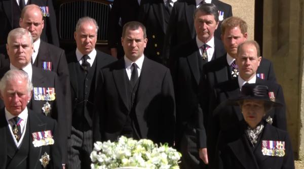 Ce i-a spus prințul William lui Harry la înmormântarea bunicului lor