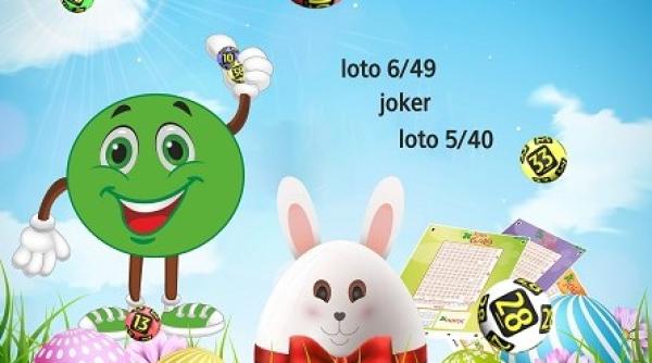 LOTO. Tragerea de Paște are loc Sâmbătă, 1 mai. Tragere suplimentară, pregătită de Loterie