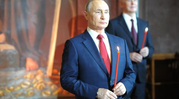 Mesajul lui Vladimir Putin de Paște - Galerie foto