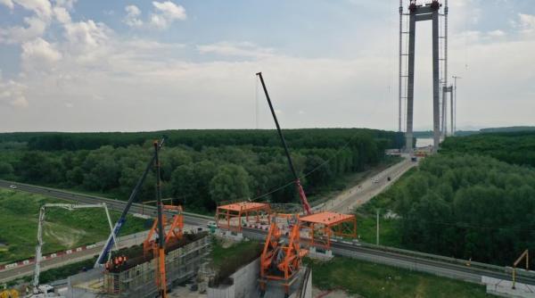 Podul de la Brăila. Care mai este stadiul lucrărilor