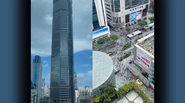 Turnul de 71 de etaje din Shenzen s-a clătinat de trei ori. Decizia autorităților