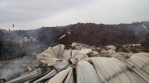 20.000 de oameni, fără locuințe după erupția vulcanului Nyiragongo