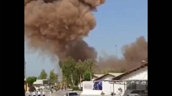 Explozie suspectă la o rafinărie din Iran, soldată cu un mort VIDEO