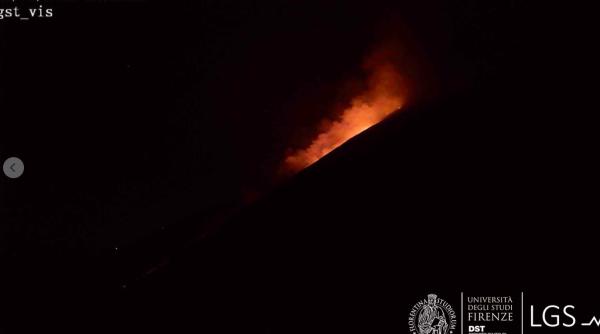 Italia. Vulcanii au ERUPT din nou. FOTO