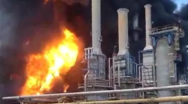 Reacția Rompetrol după explozia de la Petromidia