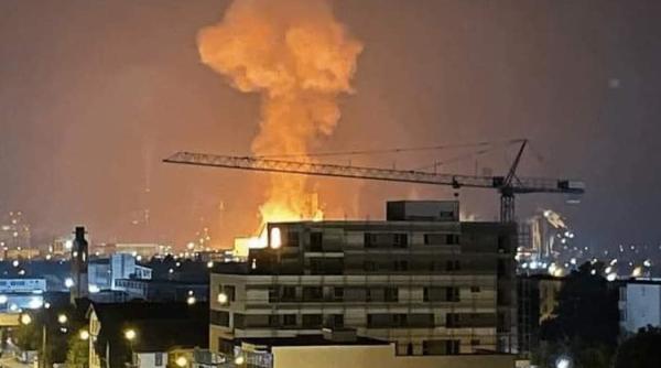 Momentul EXPLOZIEI de la Azomureș VIDEO