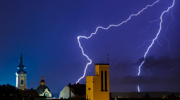 COD GALBEN de vijelii și grindină în Ilfov și București