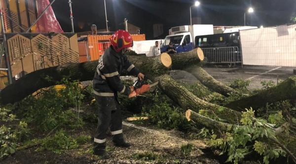 COD PORTOCALIU de furtună pentru două județe