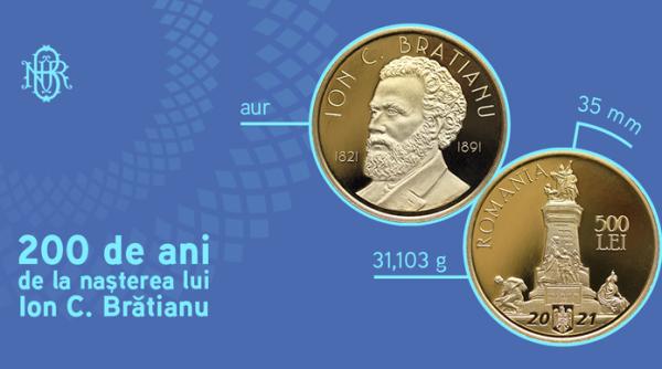 BNR lansează o monedă din AUR. Află cu ce ocazie
