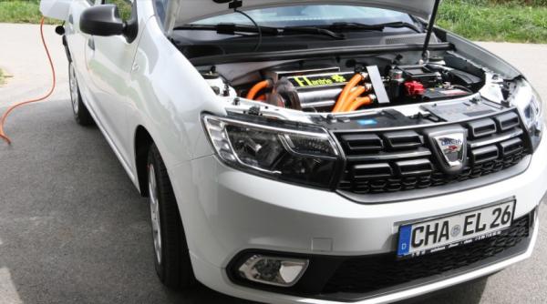 Sandero electric. Nemții au transformat modelul românesc într-o electrică de oraș