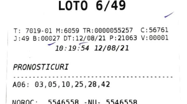 LOTO. Câștigătorul Marelui Premiu la 6/49 și-a încasat banii. Semnificația numerelor jucate