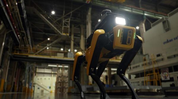 Ultima găselniță de la Hyundai: Roboți, pe post de agenți de securitate. VIDEO