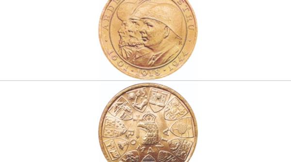 BNR lansează o monedă de aur cu tema 100 de ani de la naşterea Regelui Mihai