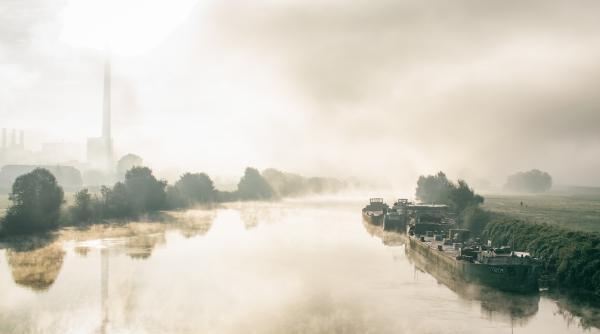 ANM. Cod galben de ceață în șase județe din România 