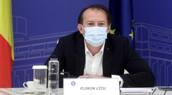 Florin Cîțu: Guvernul va putea suporta costul testării gratuite a populației pentru 45 de zile