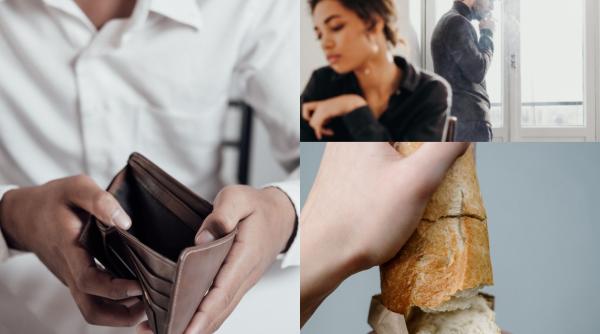 Românii, presați de CRIZĂ. Au început să RENUNȚE la căldură, apă, PÂINE: Ești obligat să plătești prețuri europene cu venituri sub nivelurile europene