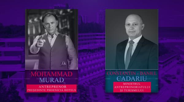 De Ce Nu în România? Cu Mohammad Murad, nouă emisiune la DCNews. Primul invitat: Constantin-Daniel Cadariu, ministrul Turismului