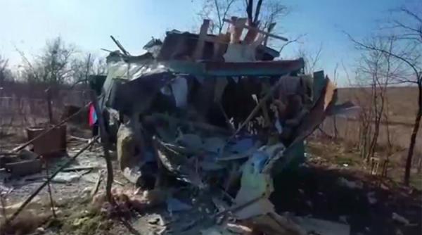 Forțele de Securitate ale Rusiei (FSB) acuză Ucraina că a bombardat un post de pază a frontierei