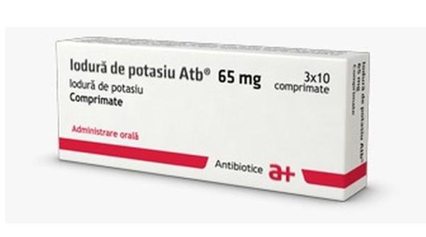 România își face stocuri de iod. Antibiotice Iași începe producția