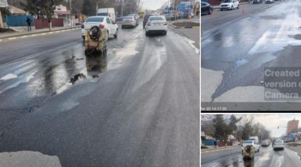 Amendă URIAŞĂ pentru benzinăria care a vândut carburant într-un recipient de 1.000 l care s-a vărsat pe şosea