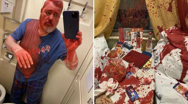 Un laureat rus al premiului Nobel pentru Pace, atacat cu vopsea roșie