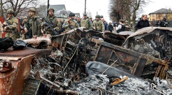  1.200 de cadavre descoperite în regiunea Kievului, anunţă procurorul general al Ucrainei