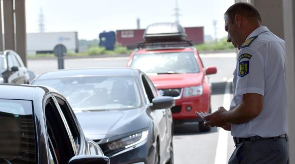 Aglomeraţie şi nervi în vămi, pe sensul de ieşire din ţară