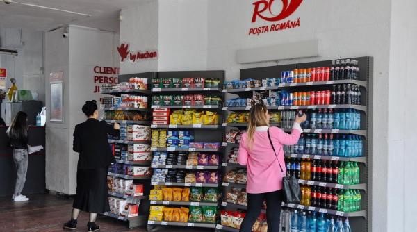 Poșta Română, parteneriat cu Auchan. Oficiile vor vinde și produse de băcănie
