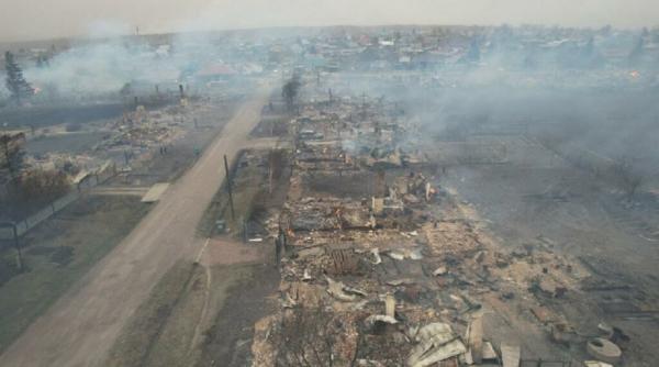 Rusia arde. Incendii devastatoare în Krasnodar și Siberia