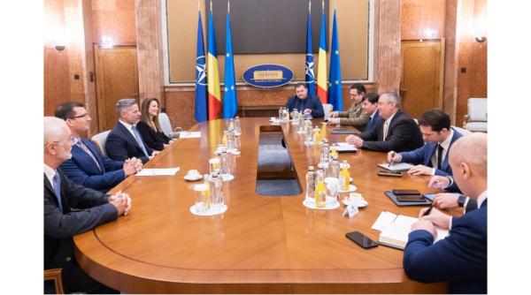 Premierul Nicolae Ciucă, întrevedere cu vicepreședintele companiei Lockheed Martin