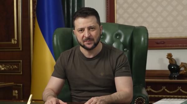 Zelenski mulţumeşte UE pentru sancţiunile impuse Rusiei, dar cere măsuri şi mai dure