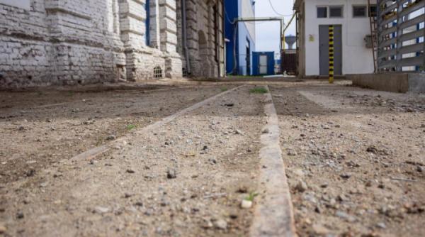 Începe reabilitarea căii ferate Port Galați. Vizată, reluarea transportului de cereale din Ucraina