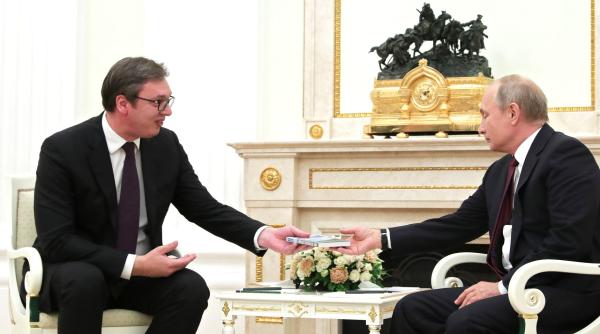 Preşedintele Serbiei respinge solicitările cancelarului Germaniei de a impune sancţiuni Rusiei