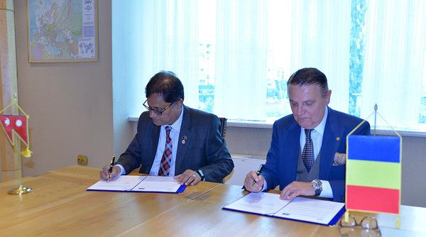 Memorandum de înțelegere CCIR - Camera Economică Europeană - Nepal
