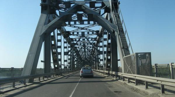 Haos la vama Giurgiu-Ruse, din cauza unor lucrări pe partea bulgară