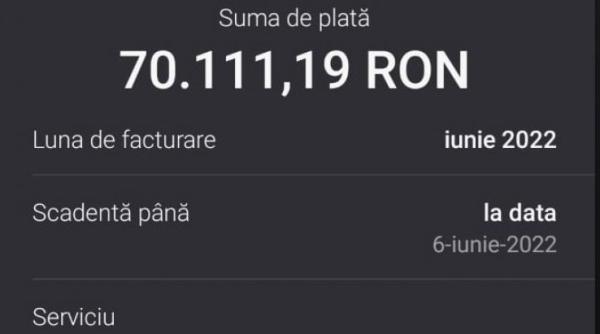 Factura de 70.000 lei pentru telefonie mobilă, primită de o femeie din Sighetu Marmației
